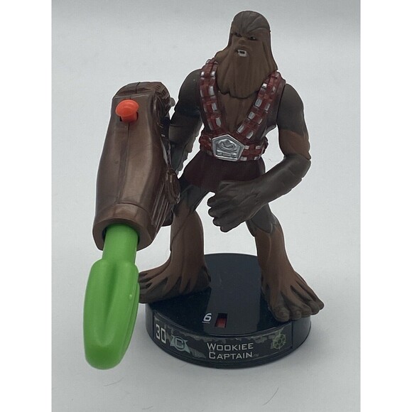 Star Wars Attacktix Lot 13 Pieces Number 30 Han Solo Wookie Captain Darth Boba - Picture 7 of 16